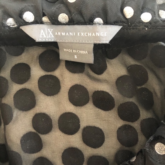 Armani Exchange Statement Blouse - Picture 3 of 11
